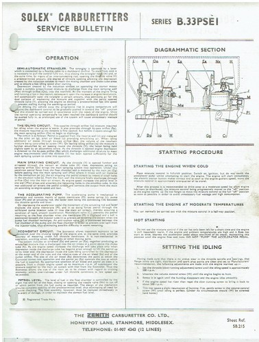 Carburatori serie 33psei - carburatori,